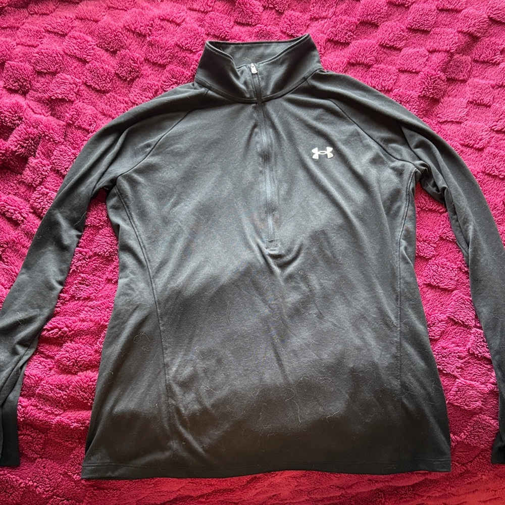 Under Armour Black Long-Sleeve Pullover